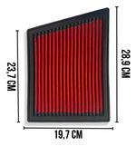 FILTRO AR ESPORTIVO INBOX MINI COOPER 1.5 TURBO 2014 EM DIANTE E SIMILARES VERMELHO-062