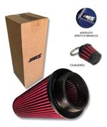 FILTRO AR ESPORTIVO INBOX NISSAN FRONTIER 2.8 ATTACK MWM 2006 ATÉ 2007 E SIMILARES VERMELHO-062