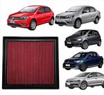 FILTRO AR ESPORTIVO INBOX VW GOL 1.6 16V 2014 EM DIANTE E SIMILARES VERMELHO-062