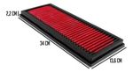 FILTRO AR ESPORTIVO INBOX VW JETTA 2.0 TSI 2013 EM DIANTE E SIMILARES VERMELHO-062