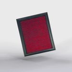 FILTRO AR ESPORTIVO TURBINA 6CM ALTURA BOCAL BORRACHA 70MM VERMELHO-062