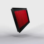 FILTRO AR ESPORTIVO TURBINA 6CM ALTURA BOCAL BORRACHA 70MM VERMELHO-062