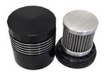 FILTRO ÓLEO LAVÁVEL GM OPALA PRETO-080