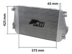 INTERCOOLER ALUMÍNIO STREET ENTRADA/SAÍDA 2´1/2 VW AMAROK V6 DIESEL 3.0 TDI 2017 EM DIANTE-048