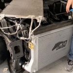 INTERCOOLER ALUMÍNIO STREET ENTRADA/SAÍDA 2´1/4 VW GOLF MK7 EA888-048