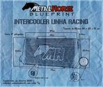 Intercooler Racing 3pol Grande - Core 4pol Maior Fluxo-mh