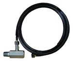 KIT INSTALAÇÃO NYLON MANÔMETRO PRESSÃO ÓLEO 1,8M COM NIPLE ADAPTADOR VW AP-055