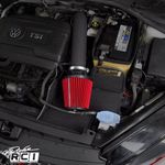 KIT INTAKE GOLF GTI 2.0 TSI 2014 EM DIANTE COM FILTRO AZUL-057