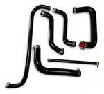 KIT MANGUEIRA ÁGUA SILICONE VW GOL G2 E SIMILARES PRETO-010