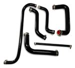KIT MANGUEIRA ÁGUA SILICONE VW GOL G2 E SIMILARES PRETO-010