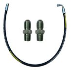 Mangueira Aeroquip Ar Oleo Turbina 70 Cm C/ Niples Ar Oléo