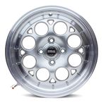 Par Roda 15 4x100 Tala 7 Magnum Micro Prata Raw 680207 Prata