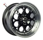 Par Roda 15 4x100 Tala 7 Magnum Micro Preta Raw 013657 Preta