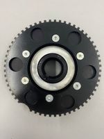 POLIA RODA FÔNICA COM SUPORTE SENSOR FORD CORCEL CHT E SIMILARES PRETA-077