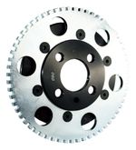 POLIA RODA FÔNICA STREET COM SUPORTE SENSOR VW AP 8V PRETA-027