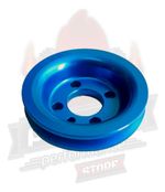 POLIA VIRABREQUIM VW AP 8V AZUL-010