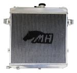 RADIADOR ÁGUA RACING ALUMÍNIO GM CHEVETTE COM VENTOINHA-048