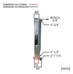RADIADOR ÁGUA RACING ALUMÍNIO VW GOL G2 E SIMILARES-048