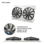 Radiador De Água Com Ventoinha Golf/a3 1.8t Mk4 99-06 - Mh