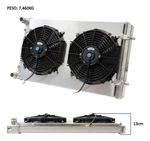 Radiador De Água Com Ventoinha Golf/a3 1.8t Mk4 99-06 - Mh