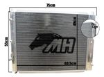 Radiador De Água Completo Para Ford Mustang V8 2005-2014 Mh