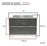Radiador De Água Racing Para Mitsubishi L200 Hpe Rally-mh