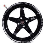 RODA ARO 17 TALA 7 FURAÇÃO 4X100 RTS GT PRETA-013