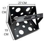 SUPORTE BATERIA PRETO-0109