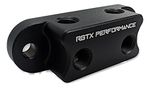 SUPORTE SENSOR PRESSÃO 2 VIAS PRETO-0112