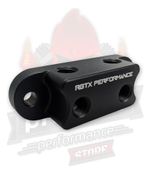 SUPORTE SENSOR PRESSÃO 2 VIAS PRETO-0112