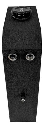 TANQUE COMBUSTÍVEL 10L COM TAMPA PARA ABASTECIMENTO VW GOL G1/G2/G3 E SIMILARES FRENTE RADIADOR PRETO TEXTURIZADO-0122