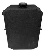 TANQUE COMBUSTÍVEL 10L COM TAMPA PARA ABASTECIMENTO VW GOL G1/G2/G3 E SIMILARES FRENTE RADIADOR PRETO TEXTURIZADO-0122