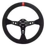 VOLANTE DAKAR CAMURÇA PRETO TARJA VERMELHA-041