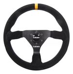 VOLANTE GT330 CAMURÇA PRETO TARJA VERMELHA-041