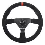 VOLANTE GT330 CAMURÇA PRETO TARJA VERMELHA-041