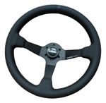 VOLANTE WRC COURO PRETO TARJA PRETA-041