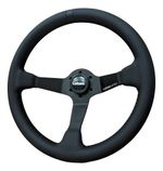 VOLANTE WRC COURO PRETO TARJA PRETA-041