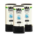 Kit Trio Protetor Solar Facial Brazinco FPS 50 - Incolor