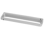 Puxador Oslo 256MM Autocolante Cromo Acetinado Fosco