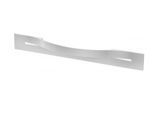 Puxador Taipe Autocolante p/ Vidro e Madeira 128MM  - Cromo Acetinado Fosco
