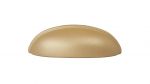 Puxador Concha Bari 64MM  - Ouro Fosco