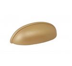 Puxador Concha Bari 64MM  - Ouro Gold Fosco
