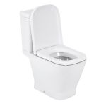 Bacia Sanitária Gap Branco com Assento e Caixa Acoplada + Kit Instalação