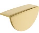 Puxador Meia Lua M1187 32MM  - Dourado