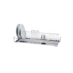 Escorredor De Loucas Aéreo Fixo Com Bandeja Inox L570 X A130 X P260mm