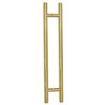 Puxador Duplo Inox 304 32x600mm Gold