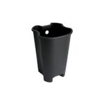 Lixeira 5L Redonda Preta com Pedal 
