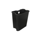 Lixeira 5L Retangular Branca com Pedal 