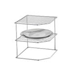Organizador De Prateleira Juliana L230  X A250 X P230mm Cromado