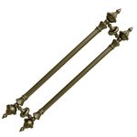 Puxador Duplo DF987 400MM - Antique
